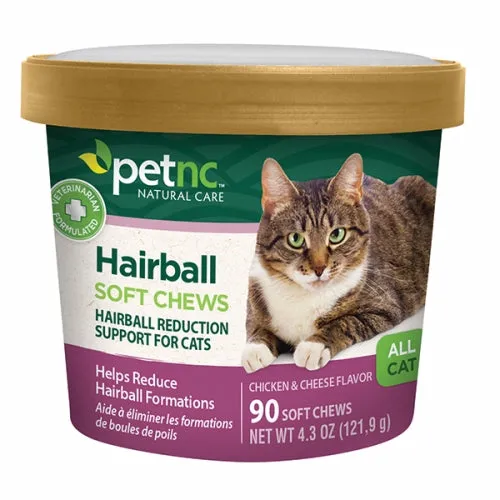 Cat Hairball Soft Chews 90 Count By Petnc