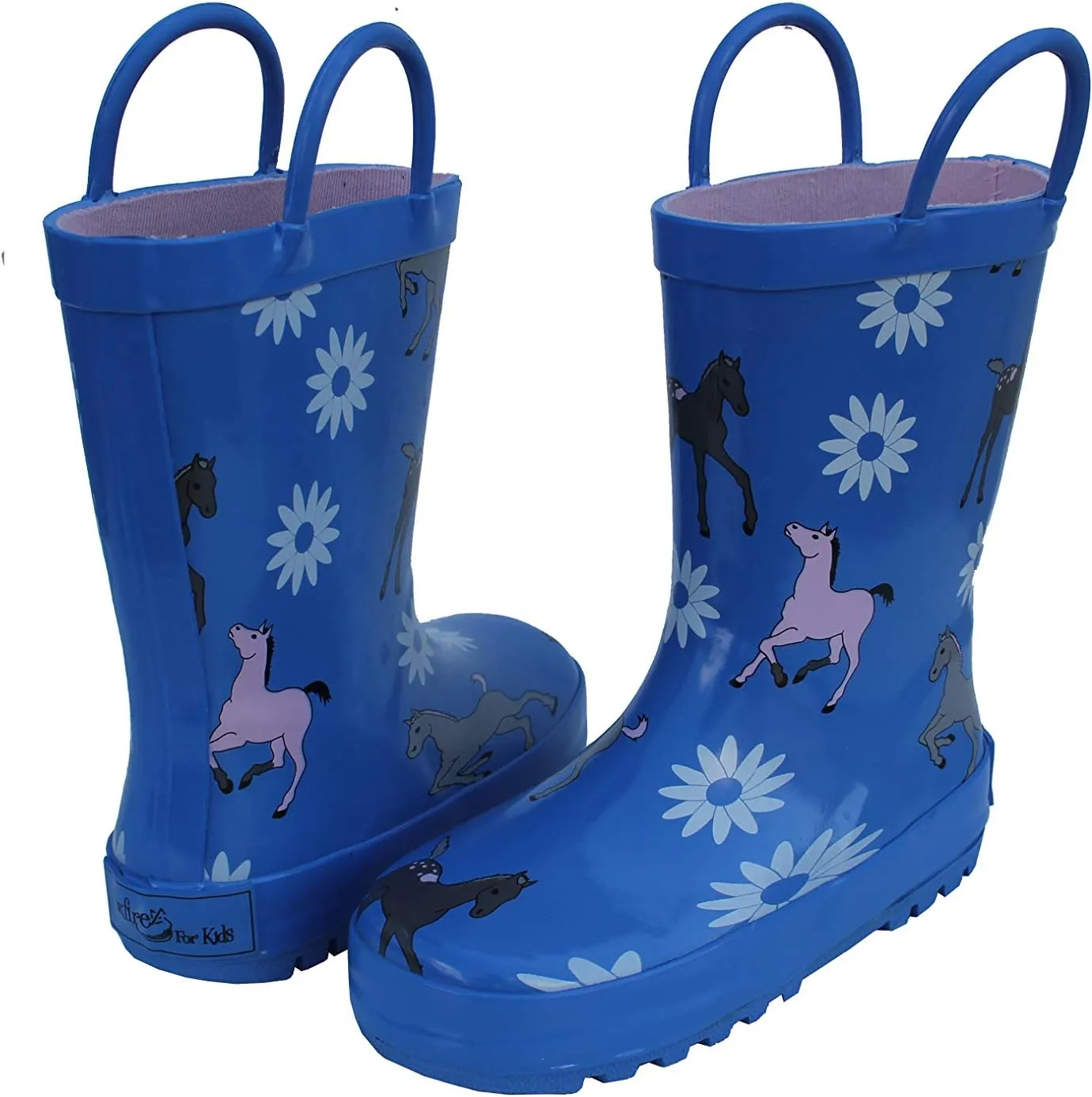 Foxfire for Kids Girls Rubber Rain Boots Toddler Children