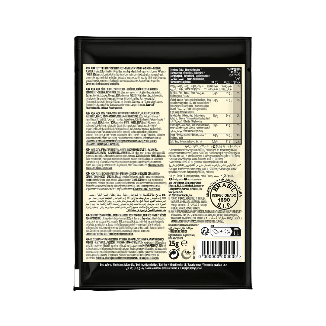 Jack Link’s beef Jerky
