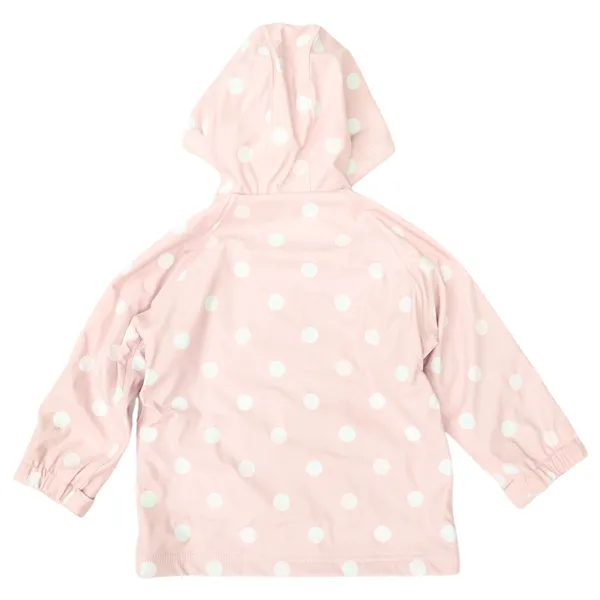 Korango Colour Change Polkadot Raincoat Pink
