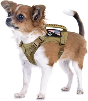 Tactical Small K9 / Cat Harness - Tan